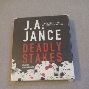 Deadly Stakes by J.A. Janice Audiobook Women Sleuth Murder Thrillers Fiction